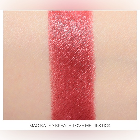 NIB MAC Cosmetics Love Me Lipstick in 408 Bated Breath - Picture 3 of 10